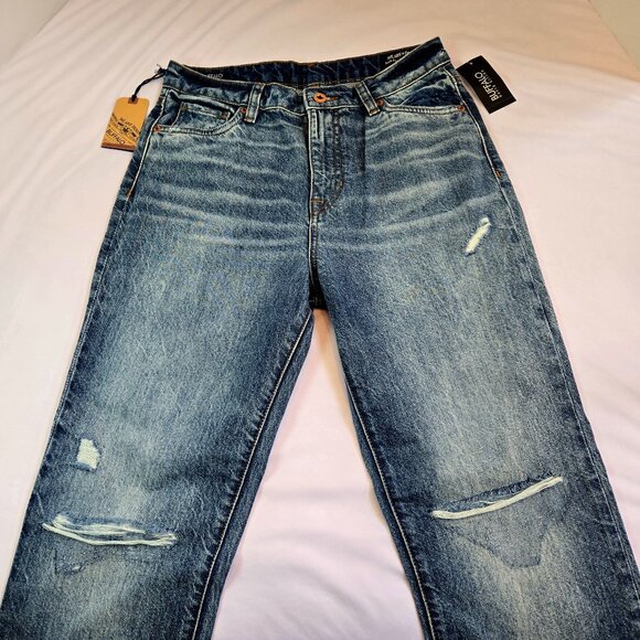 BUFFALO DAVID BITTON Women's Jayden High Rise Straight Jeans Sz: 29 - Picture 2 of 13